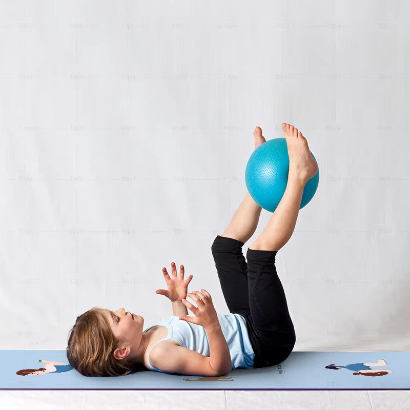 Wholesale Kids Yoga Mat Small Size Eco Friendly Non Slip Suede Rubber Yoga Mat for Kids