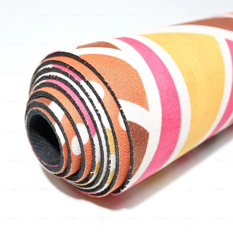 Wholesale Kids Yoga Mat Small Size Eco Friendly Non Slip Suede Rubber Yoga Mat for Kids