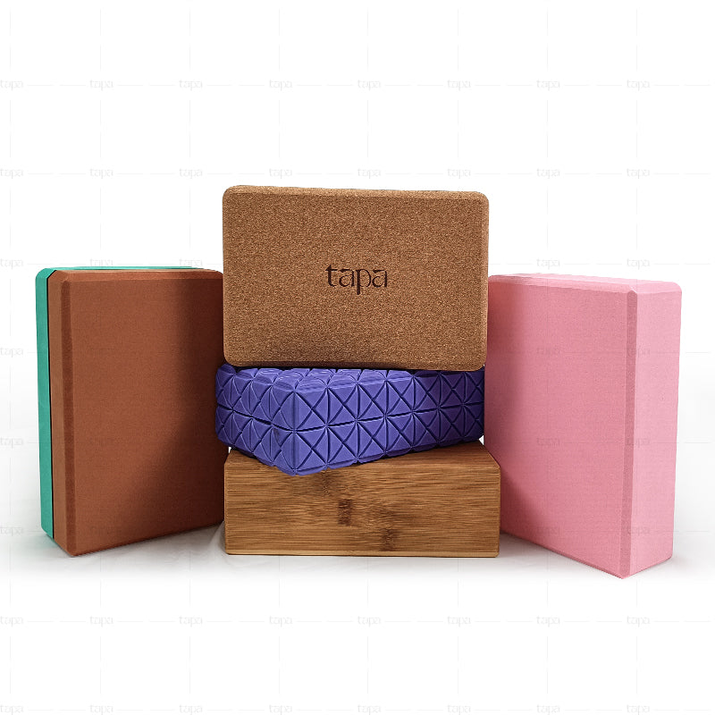 Wholesale Yoga Blocks With Logo Custom Branded Eva Yoga Block Sets Light Weight Multiple Colors Pilates Massage Tool Yoga Block