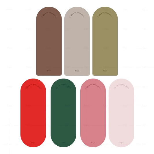 Custom Oval Yoga Mat Non Slip PU and Eco Friendly Natural Rubber Yoga Mat