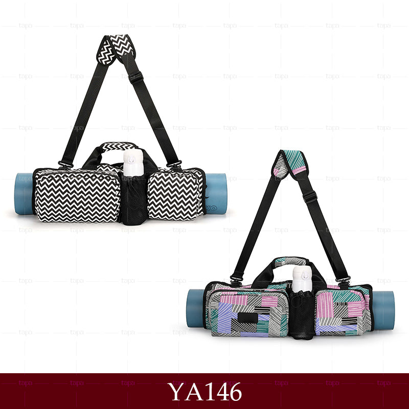 2023 Wholesale New Yoga Gym Bag Canvas Large Yoga Mat Storage Bags with Custom Print